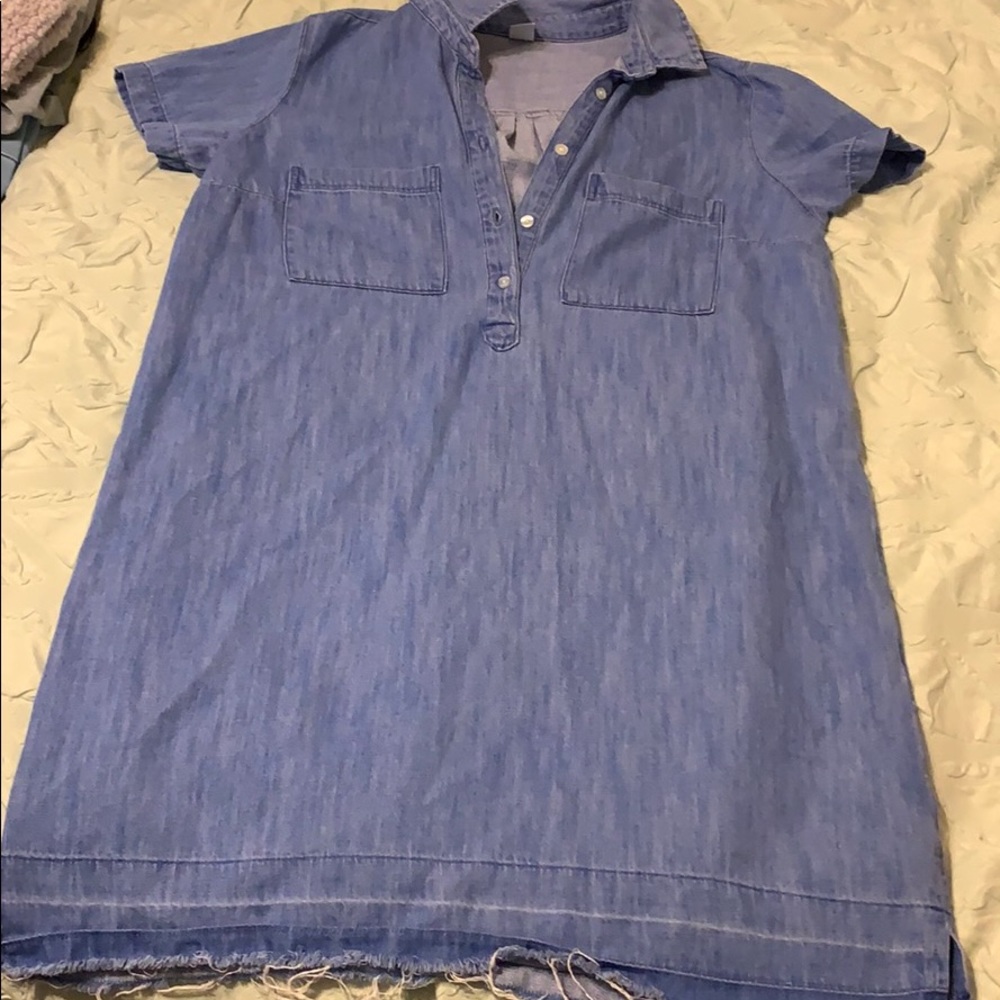 Blue dress